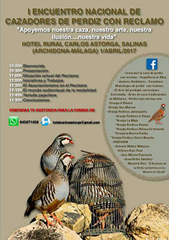 I Encuentro Nacional de Cazadores de Perdiz con Reclamo