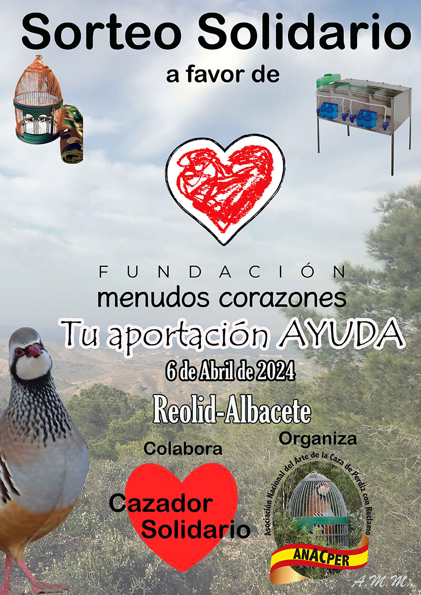 DONACION  ANACPER Cazador solidario   