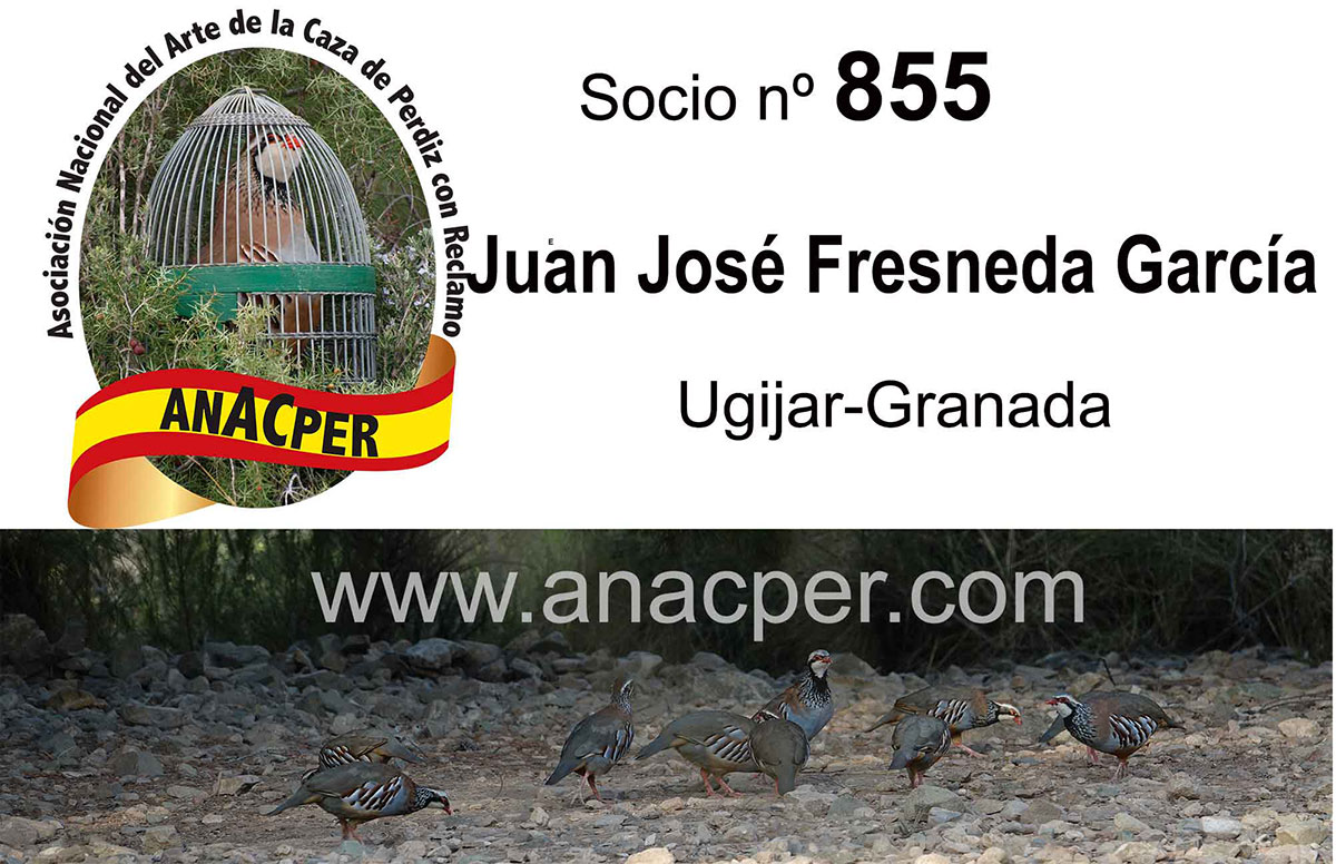 CAMPEON socio 855 Juan José Fresneda García con Rambo con 2033 puntos