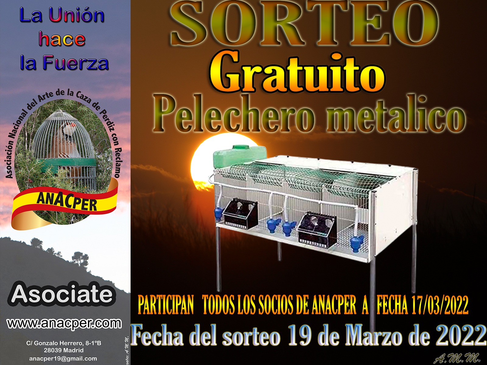 SORTEO GRATUITO DIA DEL PADRE PARA TODOS LOS SOCIOS 2022