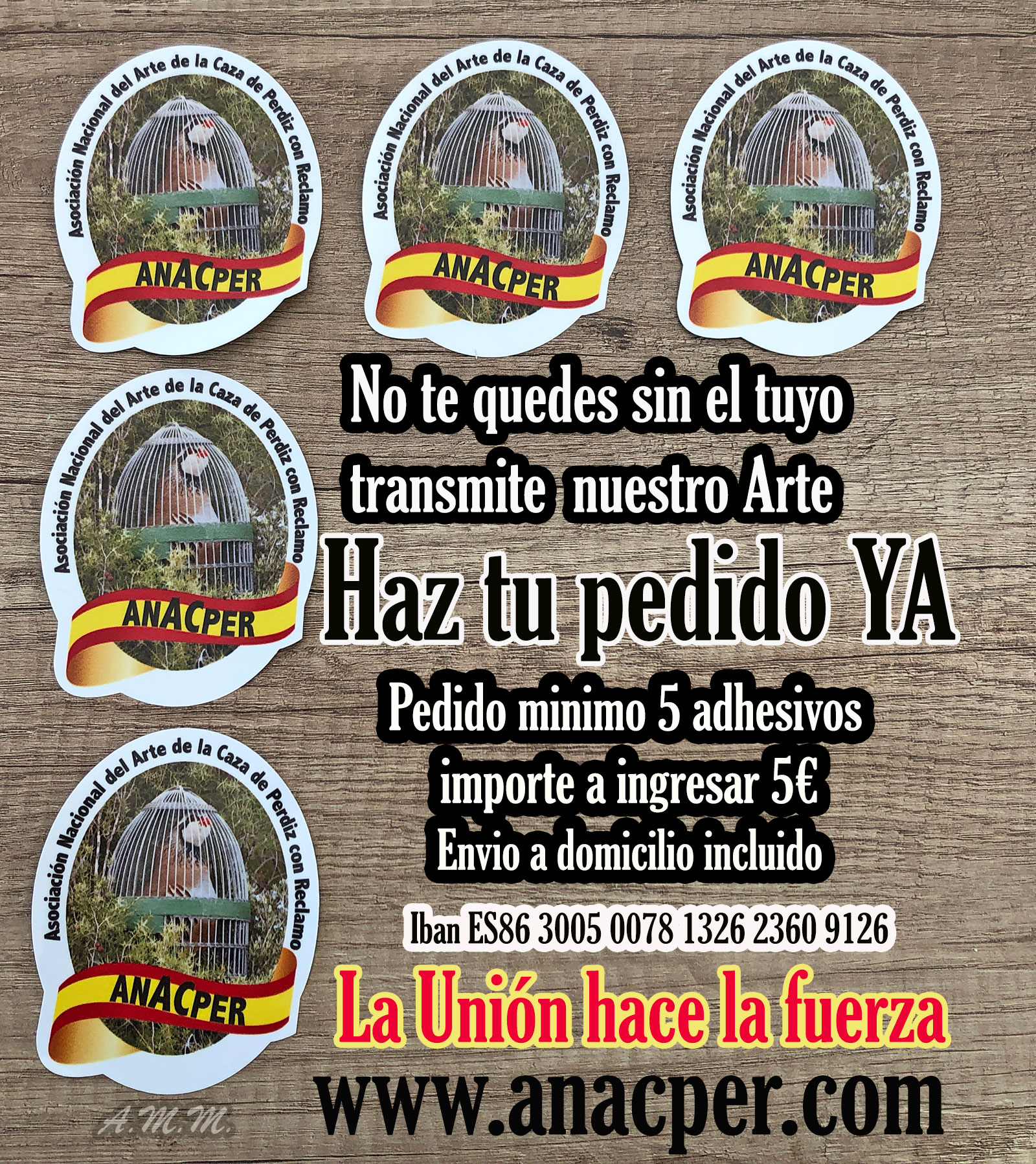 ADHESIVOS DE ANACPER A LA VENTA